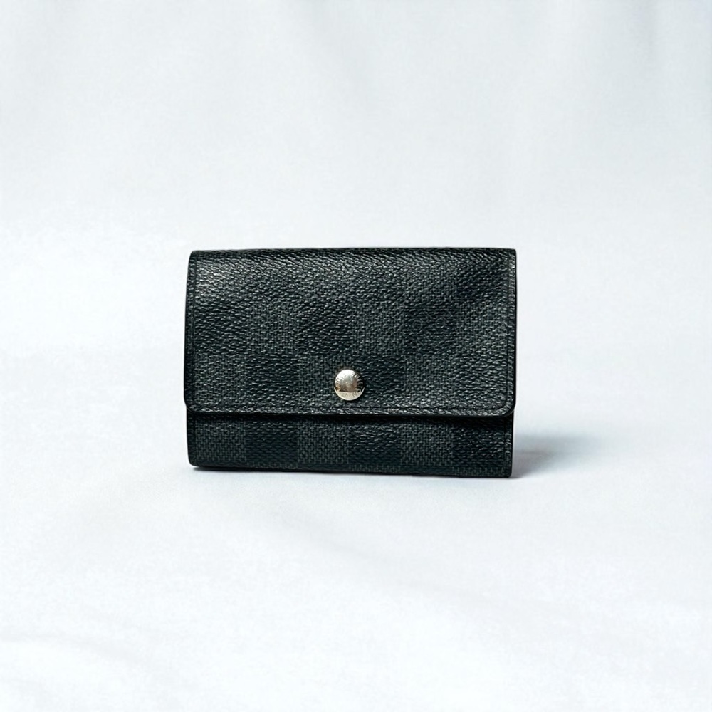 Louis Vuitton Graphite Damier 6 Key Case